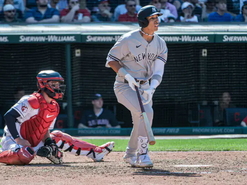 Oswaldo Cabrera fue el héroe de los Yankees