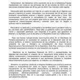 Machado y González se deslindan de mecanismo anunciado