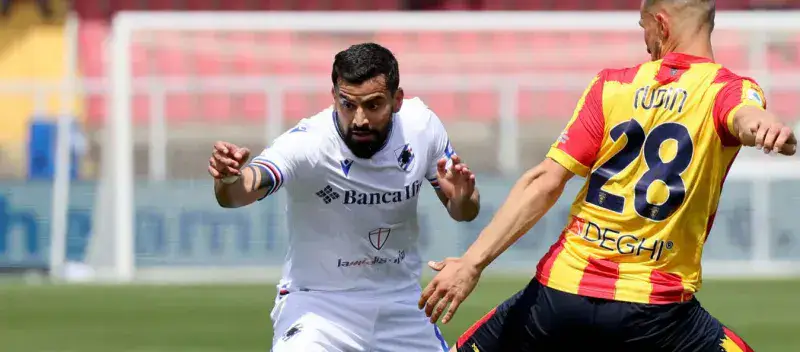 Sampdoria de Rincón igualó ante el Lecce
