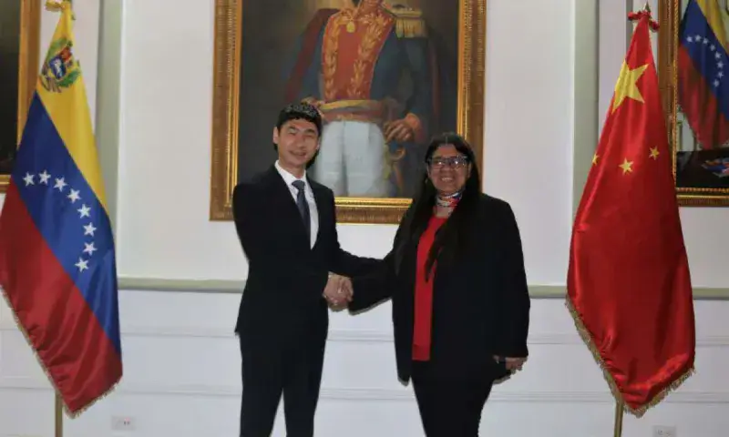 Llega a Caracas el nuevo embajador de China para Venezuela