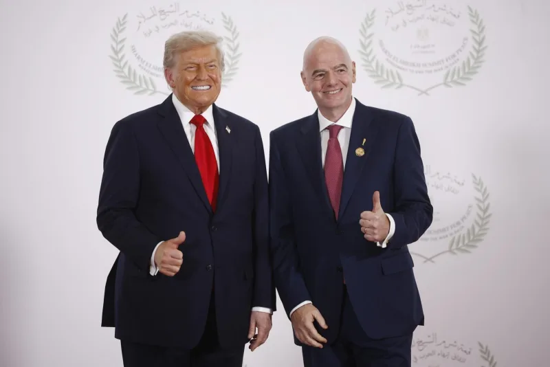 Trump estará en la final del Mundial 2026 y entregará el trofeo con Infantino