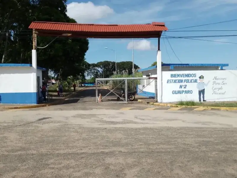 Asesinan a un detenido con un arma de fuego en Bolívar