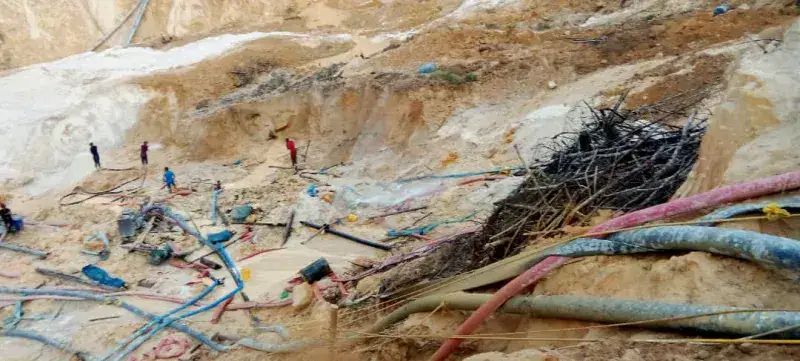 5 fallecidos dejó colapso de mina en municipio Gran Sábana de Bolívar