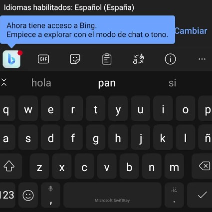 Microsoft lleva su inteligencia artificial a teclados de iPhone y Android