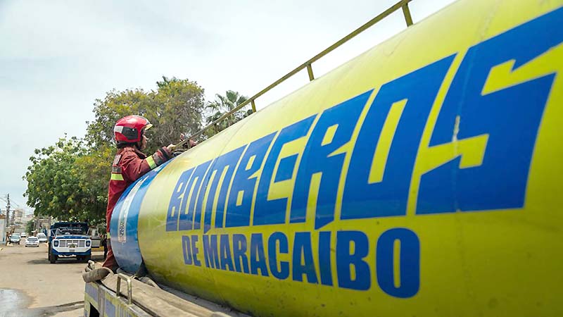 Recomendaciones del cuerpo de bomberos de Maracaibo ante incendio de vehículos