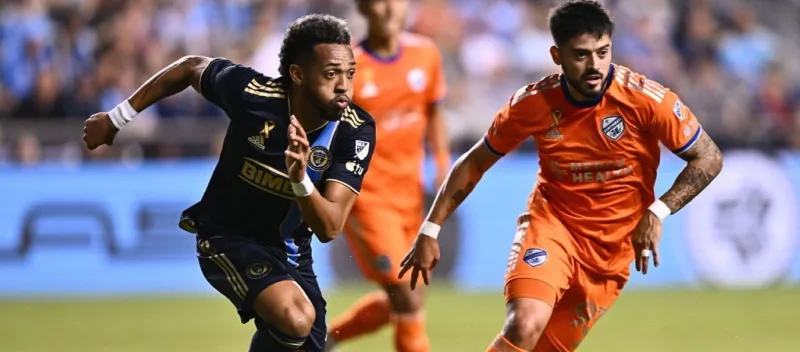 Brujo Martínez marcó en el empate de Philadelphia con Cincinnati