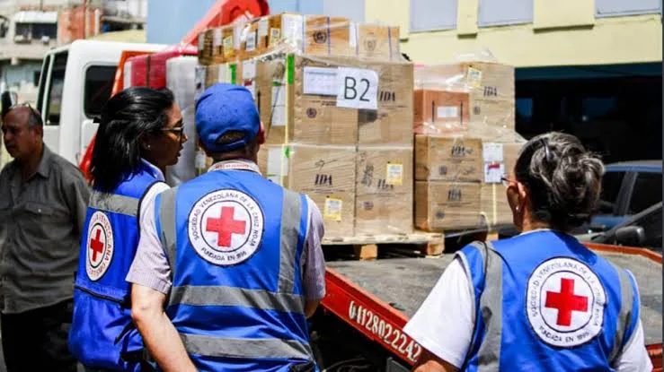 Cruz Roja Internacional envía 40 toneladas de ayuda humanitaria a Venezuela