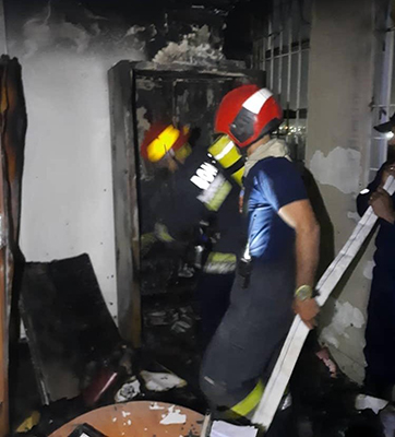 Cortocircuito ocasionó incendio en decanato de la Facultad de Veterinaria de LUZ