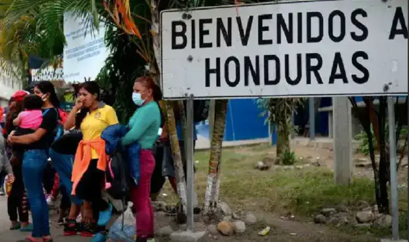 Honduras no impondrá sanción a flujos de migrantes irregulares