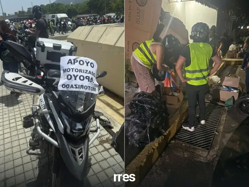 Dos voluntarios llevaron ayuda a La Guaira tras los sismos