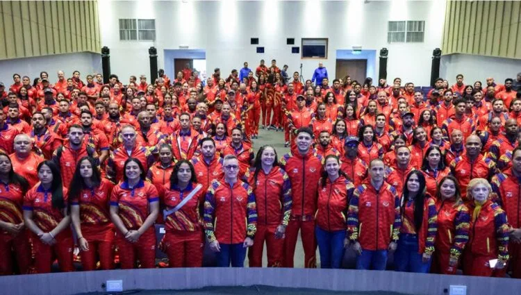 Santo Domingo 2026 abre con 557 venezolanos en la cita regional