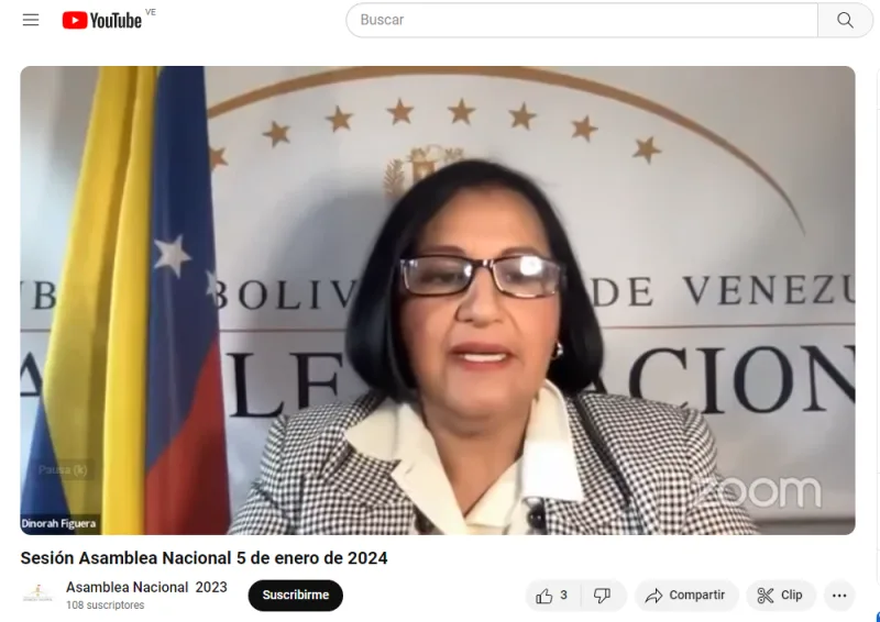 Dinorah Figuera llegó a Caracas para avanzar en diálogo sobre transición