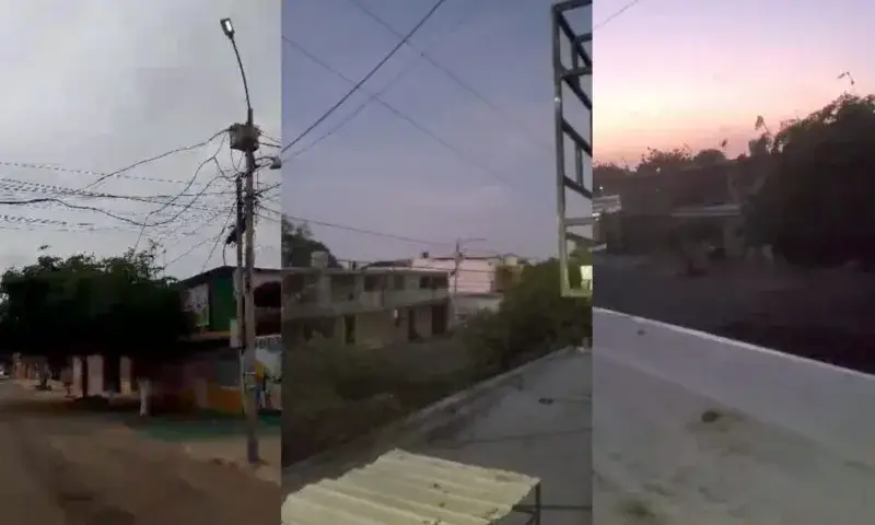 Vecinos de San Jacinto cumplen más de 48 horas sin luz