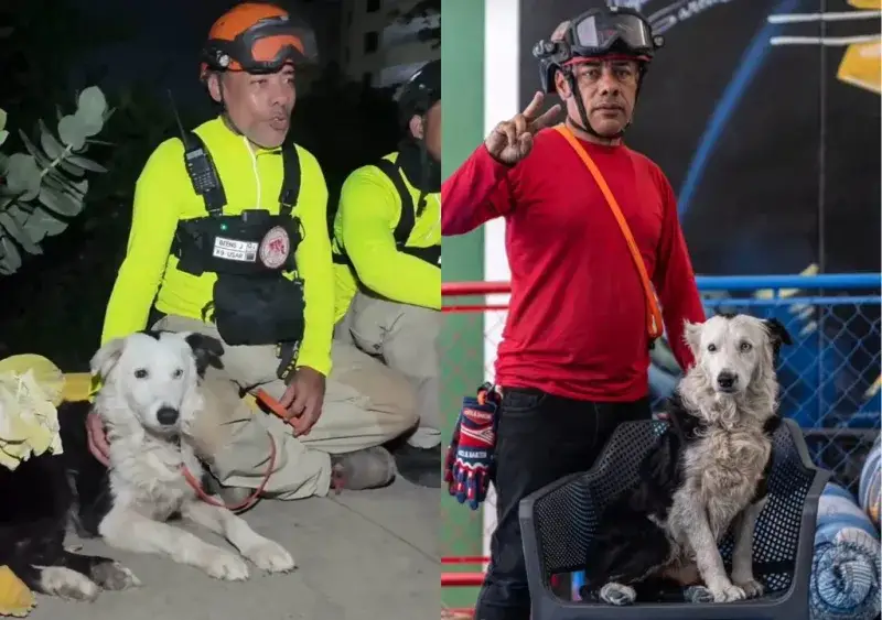 Rescatista queda sin techo tras salvar más de 30 personas