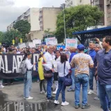 Trabajadores de salud marchan en Caracas por salarios dignos y atención gratuita