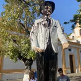 Llenan de aceite una estatua de José Gregorio Hernández en Guárico