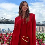 Jessica Barboza acude como invitada especial al desfile de Michael Kors