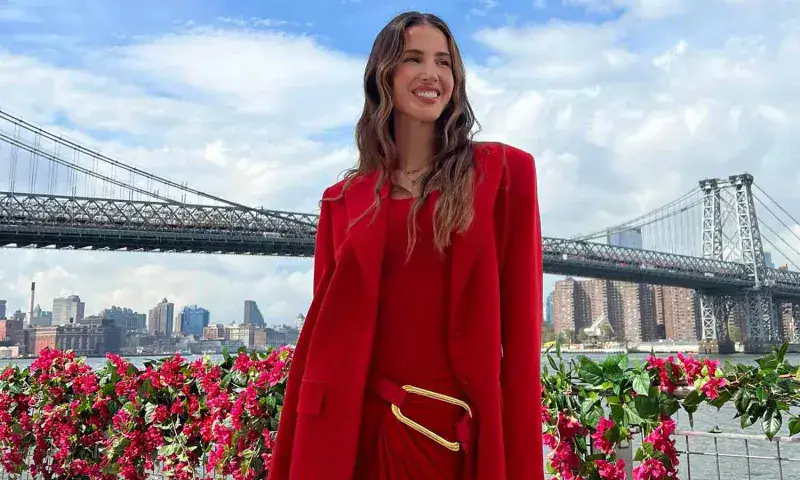 Jessica Barboza acude como invitada especial al desfile de Michael Kors