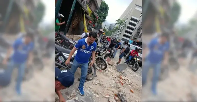 Dos sismos de magnitud 7,1 y 7,5 sacuden Venezuela y derrumban edificios en Caracas