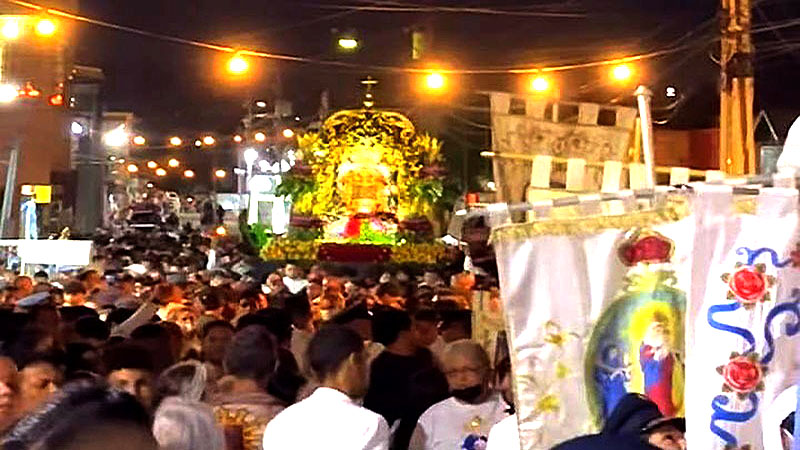 Fiestas en honor a La Chinita culminan con la procesión de la Aurora