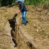 Grieta de 300 metros alarma a Palmarejo tras los sismos en Yaracuy
