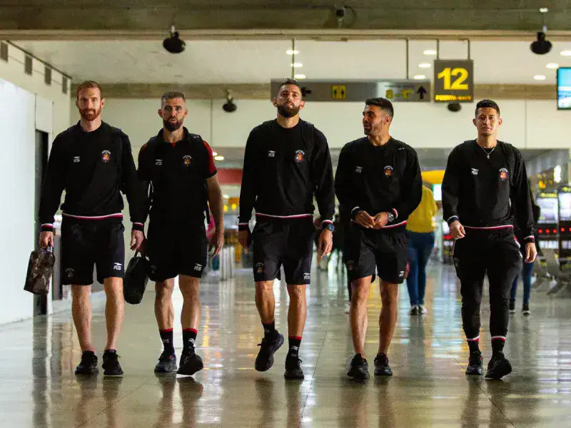 Caracas llegó a San Cristóbal para el clásico