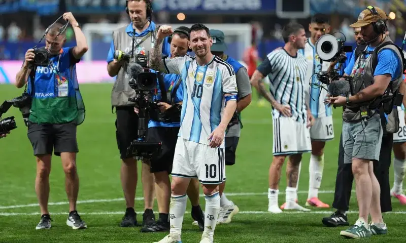 Argentina vuelve de 2-0 a 3-2 en 13 minutos
