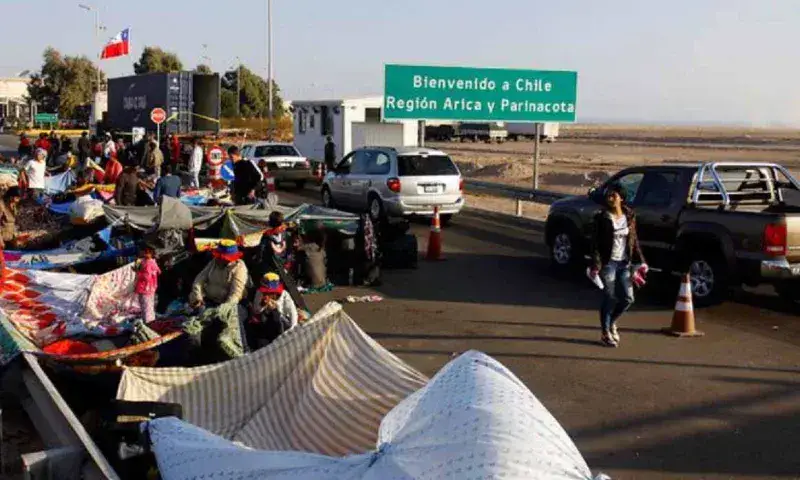 ONU pide a Perú y Chile dialogar para solucionar crisis migratoria