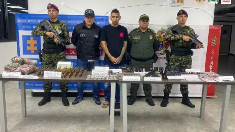 Detienen a hombre con 74 ampollas de fentanilo en Norte de Santander