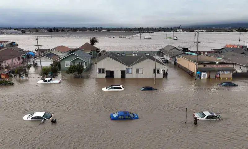 Biden declara estado de catástrofe en California por tormentas