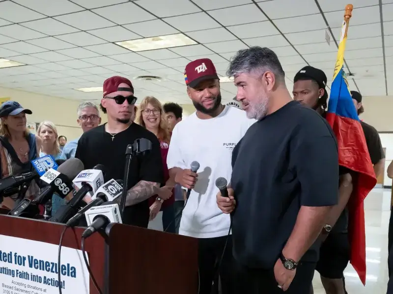 Chourio, Contreras y Corredor lideran jornada solidaria por Venezuela