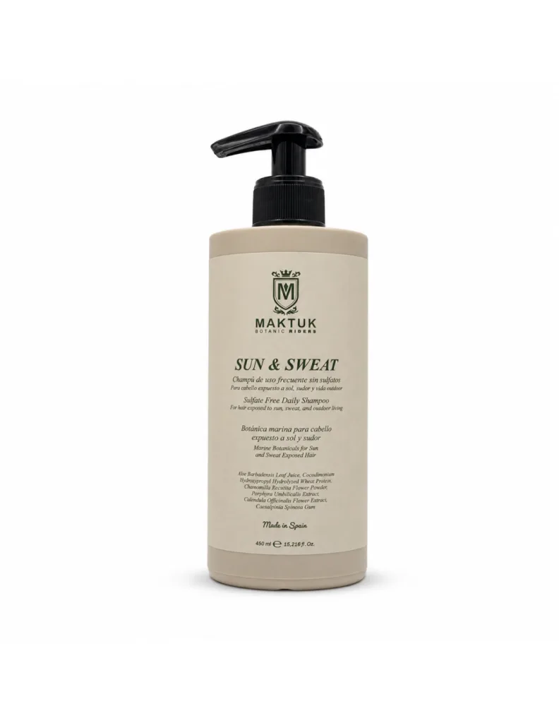 En verano, el cabello requiere un champú suave y frecuente