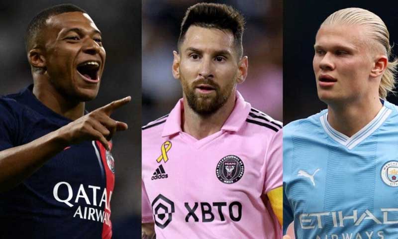 Messi, Haaland y Mbappé son finalistas al premio The Best