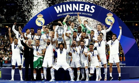 Real Madrid es el club que gana más dinero en Champions 2021-2022