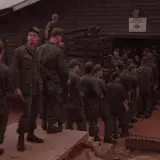 File:Troops enter a currency exchange of the 90th Replacement Battalion, Long Binh.jpg