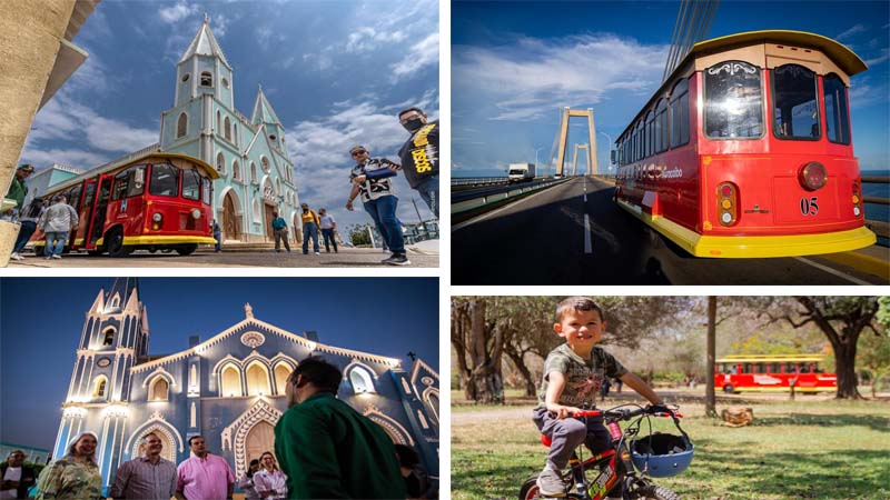 Cinco rutas turísticas e históricas ofrecerá el Tranvía de Maracaibo para esta Semana Santa 2023