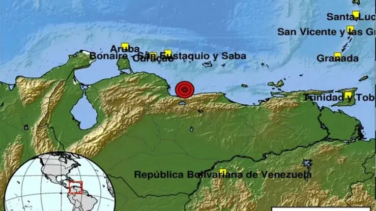 Funvisis reporta sismo de 4,9 al norte de Maracay