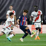 Rayo Vallecano dominó al Barcelona