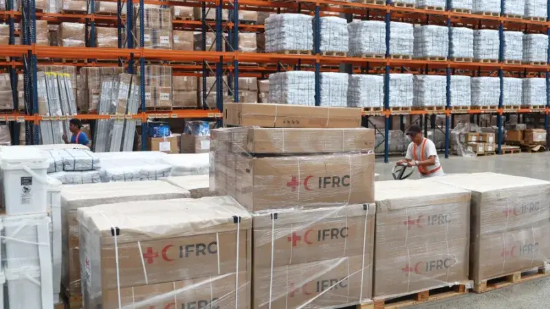 Cruz Roja Internacional envía desde Panamá 40 toneladas de ayuda a Venezuela