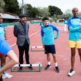 Yulimar llenó de alegría escuela de atletismo