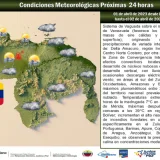 
				Posibles lluvias con ráfagas de viento en el sur del Zulia			