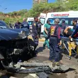 Falla mecánica provoca triple choque en la avenida El Milagro