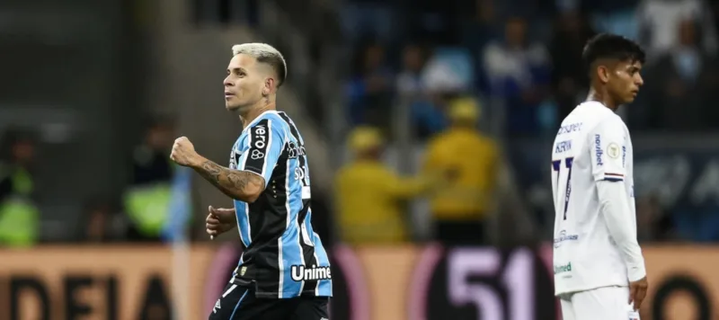 Yeferson Soteldo marcó en el triunfo de Gremio ante Fortaleza