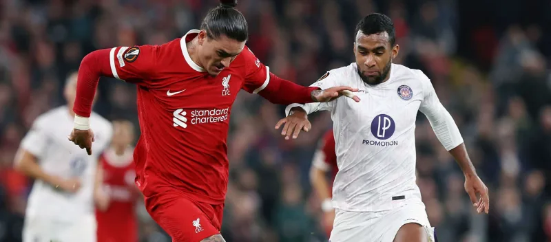Toulouse de Cásseres goleado por el Liverpool