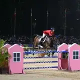 Larrazábal gana el oro en salto ecuestre de Santo Domingo