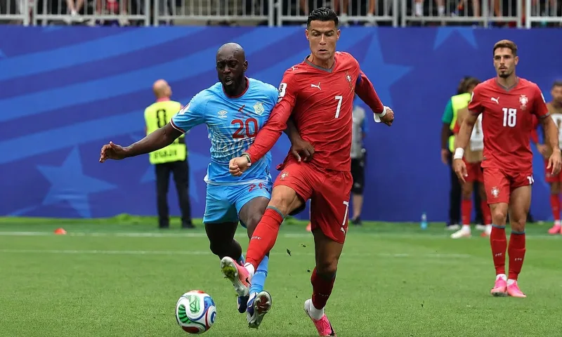Portugal iguala con República Democrática del Congo en su debut en el Mundial 2026