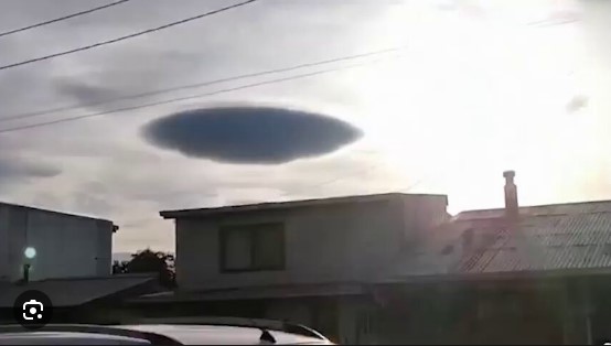 ¿Ovni o nube?: un peculiar fenómeno en el cielo de Chile causa conmoción en la población