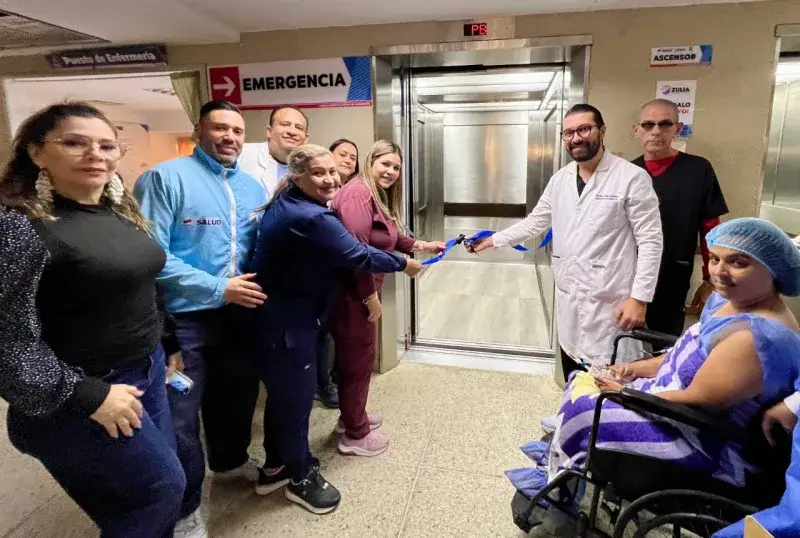 Nuevo ascensor impulsa la movilidad en el Hospital Chiquinquirá