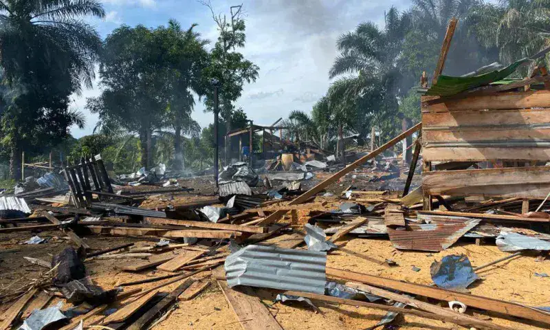 Destruyen 4 supuestos campamentos terroristas en municipio Semprún