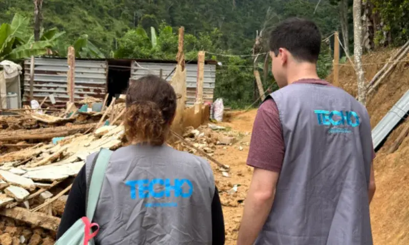Techo alista 200 viviendas de emergencia tras sismos en Venezuela